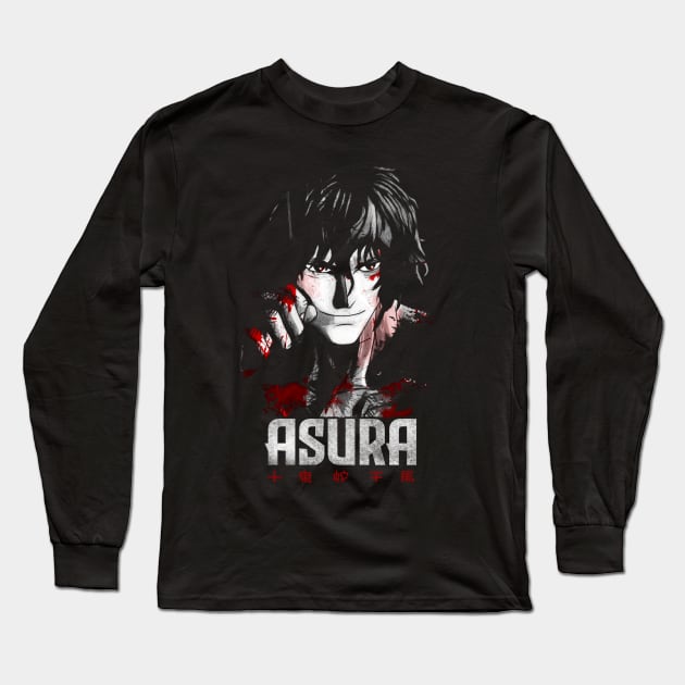 The Asura Ohma Tokita Kengan Ashura Omega Long Sleeve T-Shirt by JPNDEMON